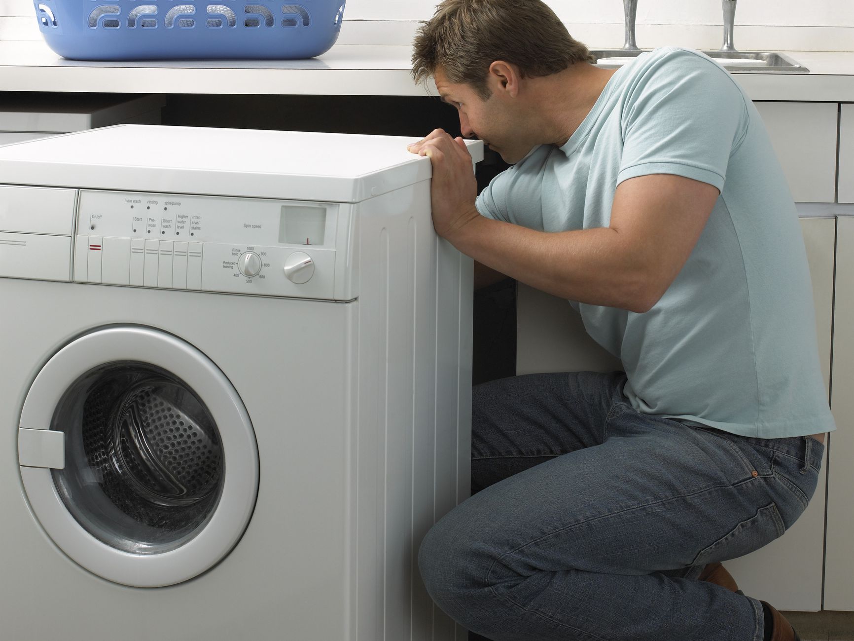  حل مشکل تخلیه نشدن آب ماشین لباسشویی